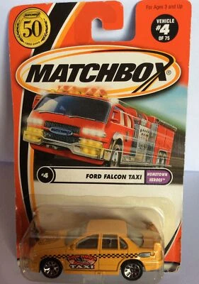 Matchbox Ford Falcon Taxi 50th Anniversary - Long Card  (2002) - image 1 of 3