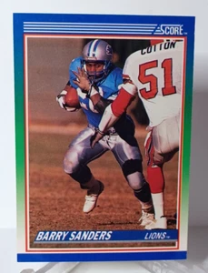 1990 Score - #20 Barry Sanders - Picture 1 of 2