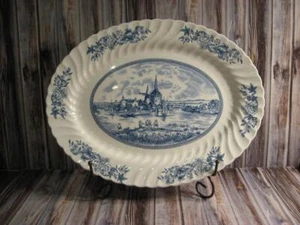 JOHNSON BROTHERS TULIP TIME VERY LARGE PLATTER - Picture 1 of 1