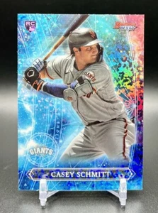 2023 Bowman's Best CASEY SCHMITT ROOKIE RC Astral Projections Mini Diamond AP-24 - Picture 1 of 2