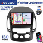9" Android 13 Car Stereo GPS 32GB Head Unit Radio For Hyundai I30 2006-2011 +AHD