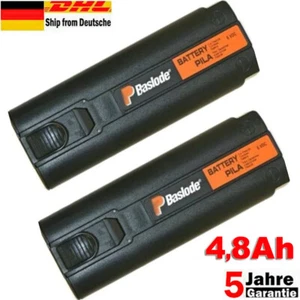 Pack de 2 Nail Gun Paslode 404717 4.8Ah 6V Batería im65a im250 im35 4800mAh Nuevo - Imagen 1 de 12