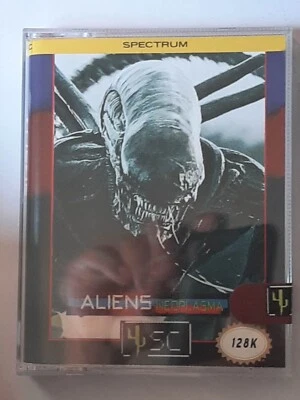ALIENS NEOPLASMA - ZX SPECTRUM - SANCHEZ - 128K - DOUBLE JEWEL - SPANISH - Imagen 1 de 3