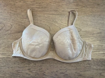 SOMA Intimates Warm Amber Lace 34C Lightest Lift Modern Coverage Bra Underwire - Image 1 of 2