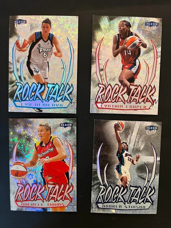 1999 Ultra WNBA Rock Talk Insert Cards You Pick - Image 1 of 1
