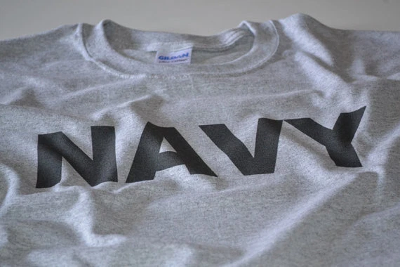 US NAVY T Shirt Tee US Military Soldier USN - Image 1 of 1