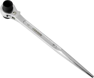 19mm×22mm OR 3/4"×7/8" 12 Point Double Ended Socket Ratcheting Podger Scaffol... - Picture 1 of 4