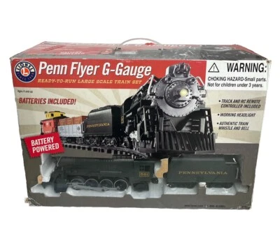 LIONEL Penn Flyer G-Gauge Remote Control Train Set 7-11191 - Image 1 of 4