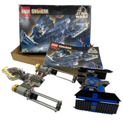 Lego Star Wars 7150 Darth Vader's Tie Fighter & Y-Wing & boxed complete - Image 1 of 4