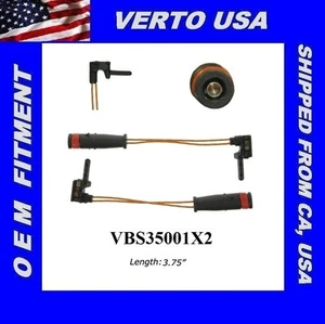 Brake Pad Wear Sensors- Wire Fit Front or Rear For Mercedes-Benz Base on Chart - Picture 1 of 1