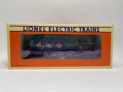 LIONEL DISNEY MICKEY MOUSE FLAT CAR W/ SUBMARINE 6-16724 TRAIN FREIGHT NOS - Image 1 of 4