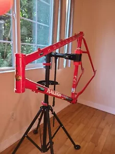 1991 Raleigh Horizon Red Bicycle Frame - Picture 1 of 2