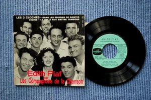 E. PIAF - LES COMPANONS DE LA CHANSON / EP COLUMBIA ESRF 1466 (Verso 1) / BIEM 1963 (F) - Bild 1 von 2