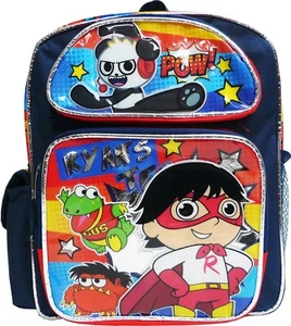 Mochila para niños pequeños Ryan's World 12", bolsa para libros para niños - Imagen 1 de 3