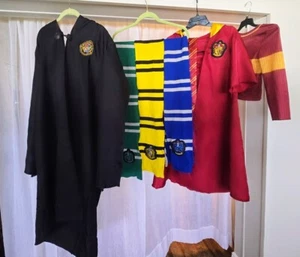 Harry Potter Costume Set- Authentic Wizarding World- Adult and Child Cloak Set - Picture 1 of 14