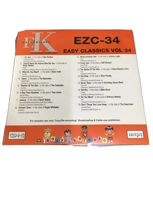  Easy Karaoke Easy Classics EZC 34 - Image 1 of 2