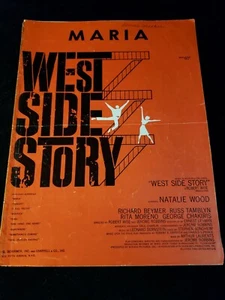 West Side Story "Maria" 1957 Noten Versandkostenfrei  - Bild 1 von 6