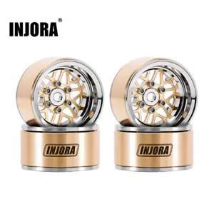 Ruedas Beadlock de latón y aluminio INJORA ModuWheel de 1,0" para orugas de radiocontrol de 1/18 1/24 - Imagen 1 de 10