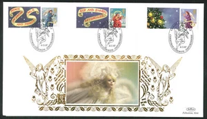 2007 Christmas FDC - Christmas Common Pmk - Carat Gold Border - Post Free - Picture 1 of 1