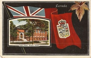Windsor, Ontario - KANADA - Canadian Red Ensign - 1914 - Bild 1 von 2