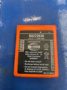 HBC radiomatic Funk Funksteuerung Kran Akku BA223030 Micron 5 - Bild 1 von 3
