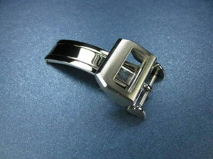 18mm Swiss 316L Stainless Deployment Buckle Folding Clasp for IWC Leather Band - Picture 1 of 3