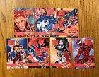 Marvel Overpower Maximum Carnage Mission Cards Complete 7 Card Set Lot
