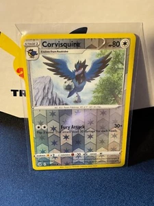Corvisquire 220/264 Swsh08: Fusion Strike Reverse Holo NM - Picture 1 of 4