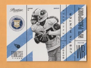 Justin Hunter Tennessee Titans 2013 Prestige NFL Passport #12 Volunteers - Imagen 1 de 2
