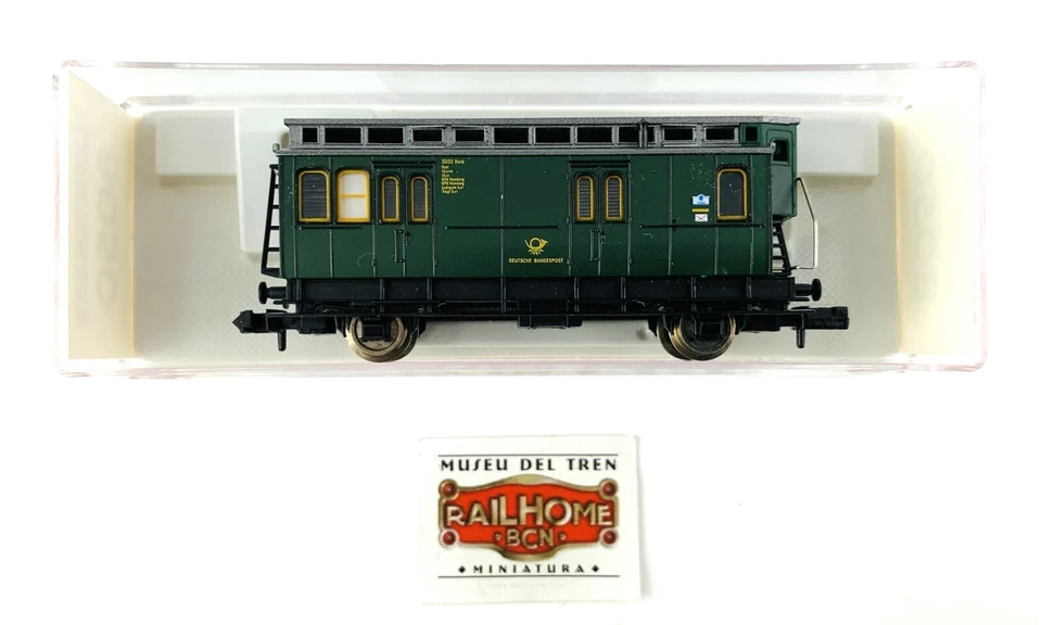 RF27 - FLEISCHMANN N 8050 - ПОЧТОВЫЙ ФУРГОН "DEUTSCHE BUNDESPOST" - Изображение 1 из 2