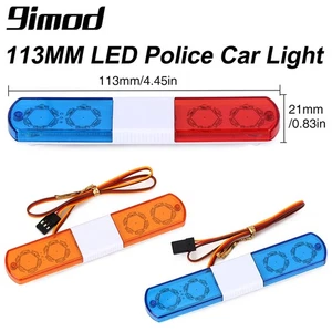 Multi-function Flashing RC Police Car LED Licht Alarming für 1/10 1/8 RC Car - Bild 1 von 24