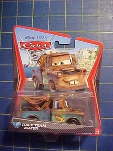 DISNEY PIXAR CARS 2 RACE TEAM MATER  #1!  NIP - Picture 1 of 3