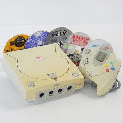 Dreamcast Console HKT-3000 T.TKR1999 Tested System SEGA -NTSC-J- wz Games 071486 - Image 1 of 4
