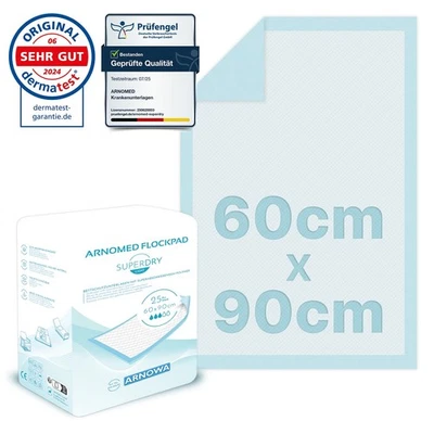 25-200x Inkontinenzunterlagen 60x90cm Krankenunterlagen Einweg Unterlagen - Bild 1 von 4