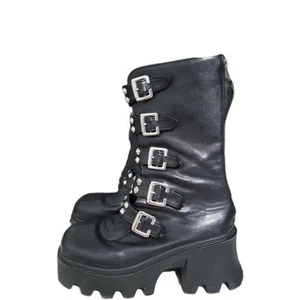 Botas de plataforma Goth Punk 10 - Imagen 1 de 6