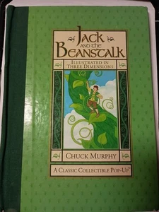Jack And The Beanstalk Classic 3D Pop-Up Book by Chuck Murphy Hallmark 2001 K10 - Picture 1 of 2