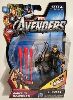 FIGURA DE ACCIÓN MARVEL AVENGERS SERIE DE PELÍCULAS MARVEL'S HAWKEYE 3,75" ENVÍO RÁPIDO Foto 1 de 4