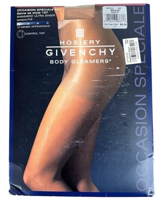 Medias Givenchy Body Gleamers Talla D Bronce Brillante Ultra Transparente Estilo 537/157 Foto 1 de 4