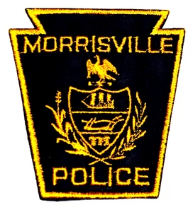 MORRISVILLE – POLICE – PENNSYLVANIA PA Police Patch KEYSTONE VINTAGE OLD MESH - Picture 1 of 2