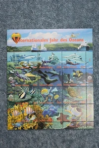 1998 Year of the Ocean Full Sheet - Vienna A239 - MNH - Bild 1 von 1