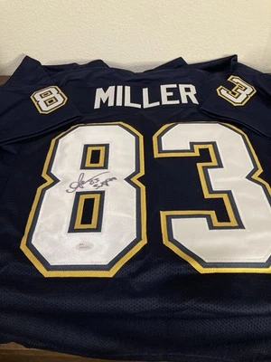 Camiseta deportiva autografiada por Anthony Miller de los San Diego Chargers con certificación JSA Foto 1 de 4