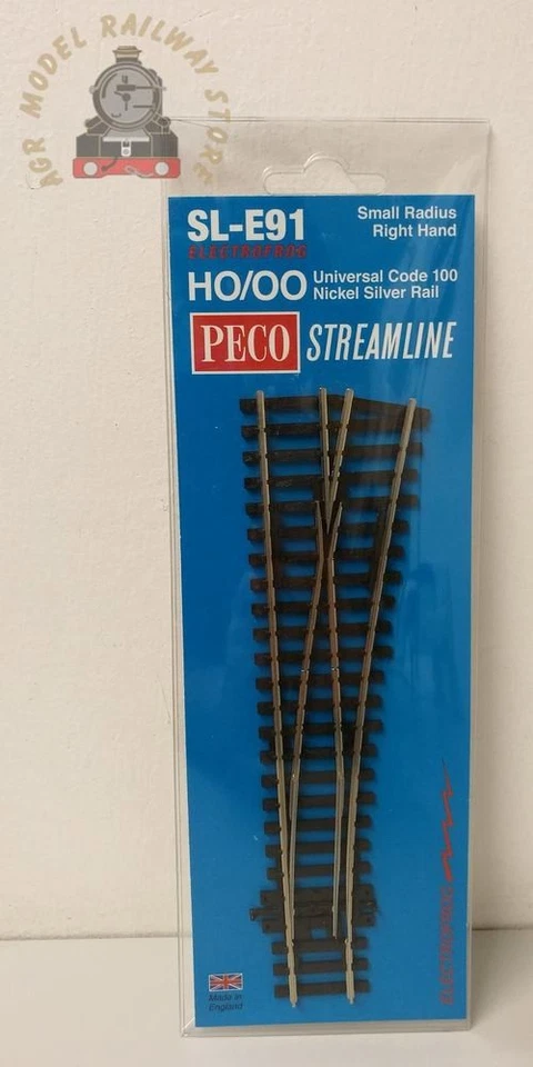 Peco SL-E91  Code 100 Electrofrog Small Right Hand Point - Image 1 of 1