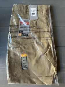 Pantalone da lavoro Carhartt ignifugo robusto tela flessibile vestibilità rilassata 38x32 nuovo con etichetta - Foto 1 di 5