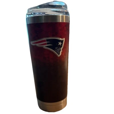 NEW New England Patriots 18oz Stainless Steel Insulated Tumbler - Image 1 of 4