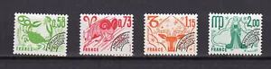 France 1978 signes du zodiaque Y&T 150 à 153 4 timbres préoblitérés MNH /TE4343e - Picture 1 of 1