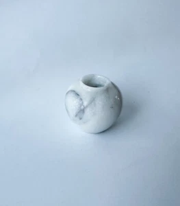 Vintage Vase Alabaster/Marmor - Bild 1 von 7