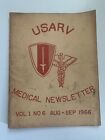 US ARMY USARV MEDICAL NEWSLETTER 1966 VIETNAM WAR