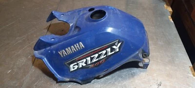 2007 Yamaha Grizzly 400 Blue Gas Tank Cover Fender - Image 1 of 2