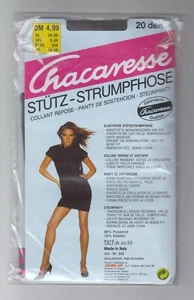 Chacaresse Stützstrumpfhose  Gr. 42 44 20den Lycra Silver NEU - Bild 1 von 2