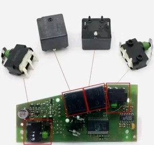 REPAIR KIT FOR VW PASSAT B6 B7 CC STEERING LOCK MODULE RELAYS+MICRO SWITCHES - Picture 1 of 4